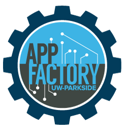 UW&ndash;Parkside App Factory logo