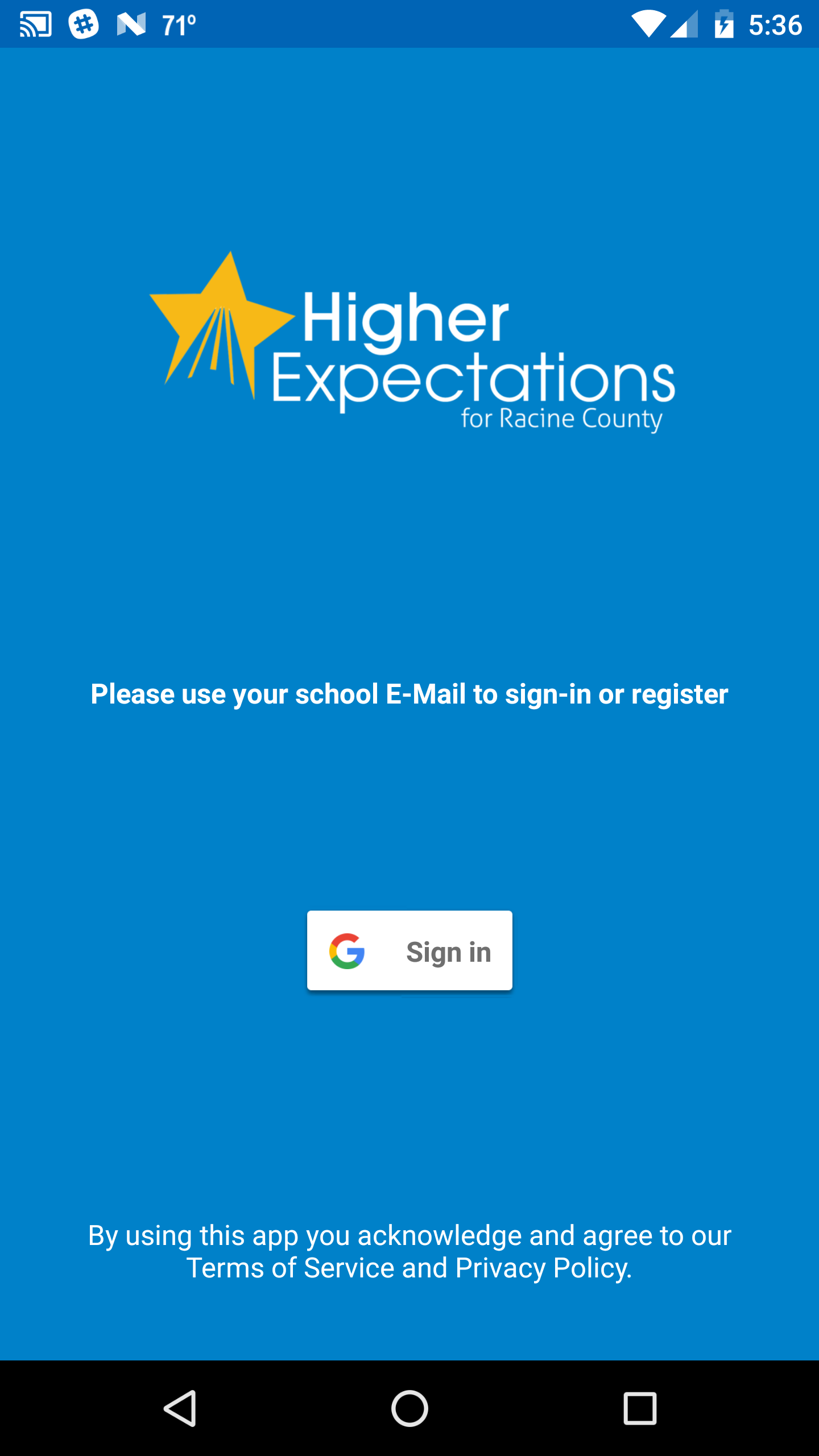 Higher Expectations