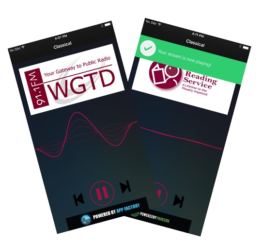 WGTD Streaming App